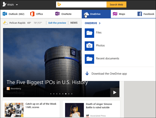 Microsoft запускает новый обновленный MSN для предварительного просмотра