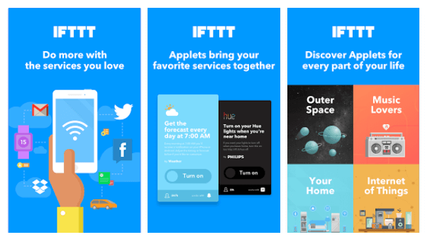 Новые апплеты IFTTT объединяют ваши любимые сервисы для создания новых впечатлений.