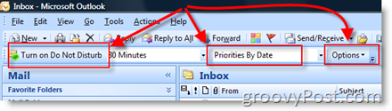 Конфигурация Microsoft Email Prioritizer:: groovyPost.com