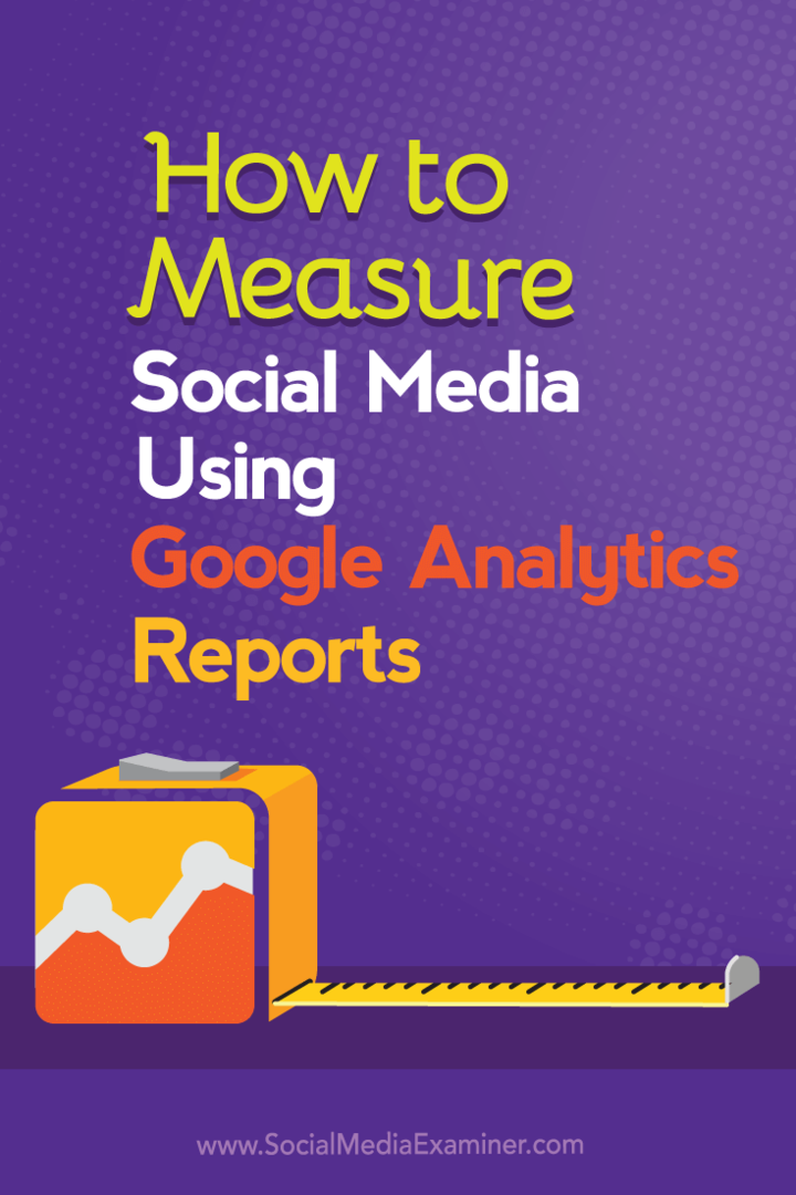 измерять влияние социального маркетинга с помощью Google Analytics