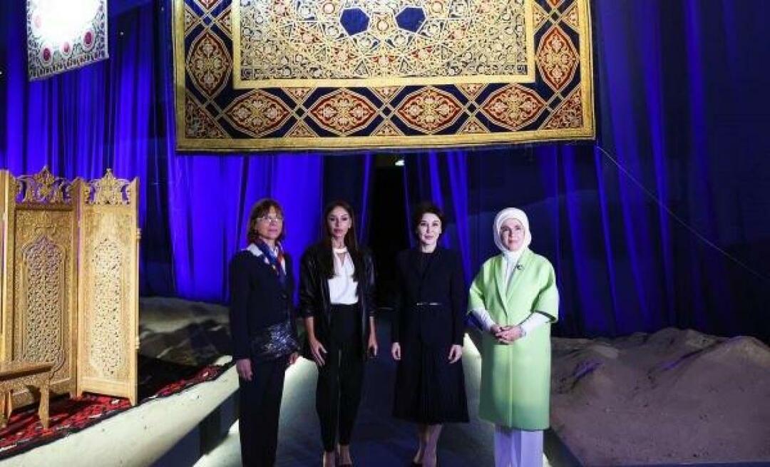 Первая леди Эрдоган поблагодарила супругу президента Узбекистана Зироат Мирзиёеву