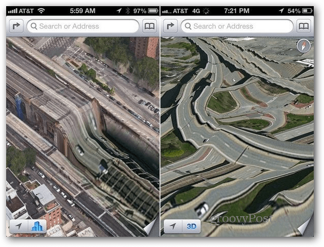 Карты Apple менее точны, чем исследования Google и Bing