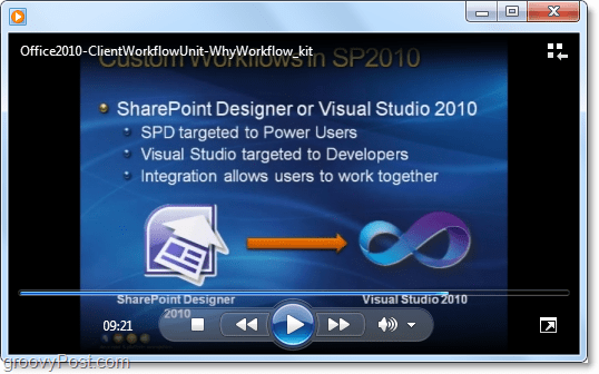 Обучающее видео ClientWorkFlow по разработке Microsoft Office / Sharepoint 2010