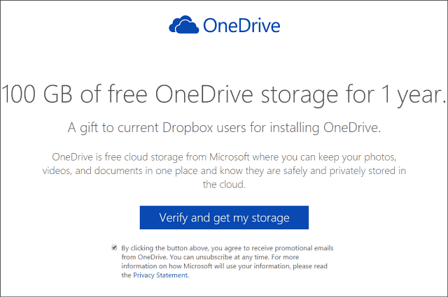 100 ГБ бесплатного хранилища OneDrive на два года (обновлено)