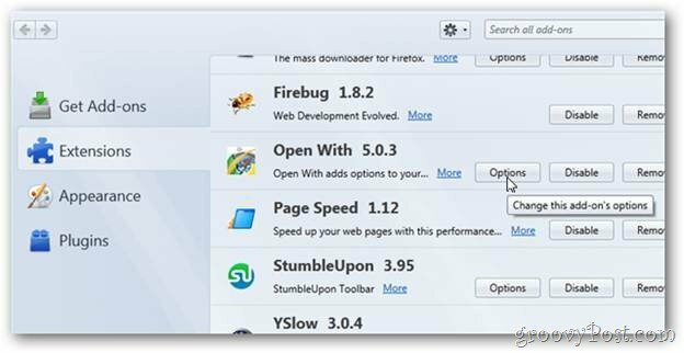 Обзор расширения Open-With Firefox