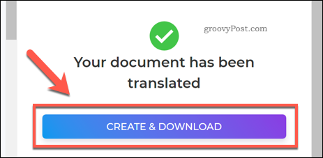 Сохранение переведенного файла PDF с помощью DeftPDF