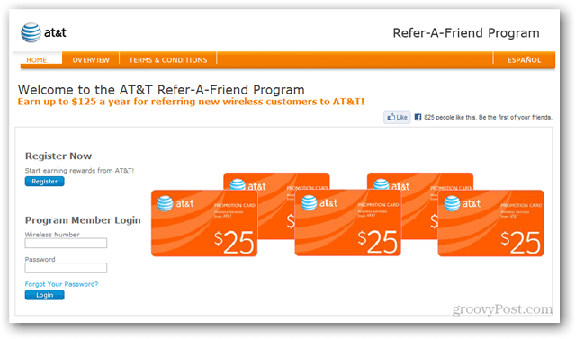 Программа AT & T «Пригласи друга»