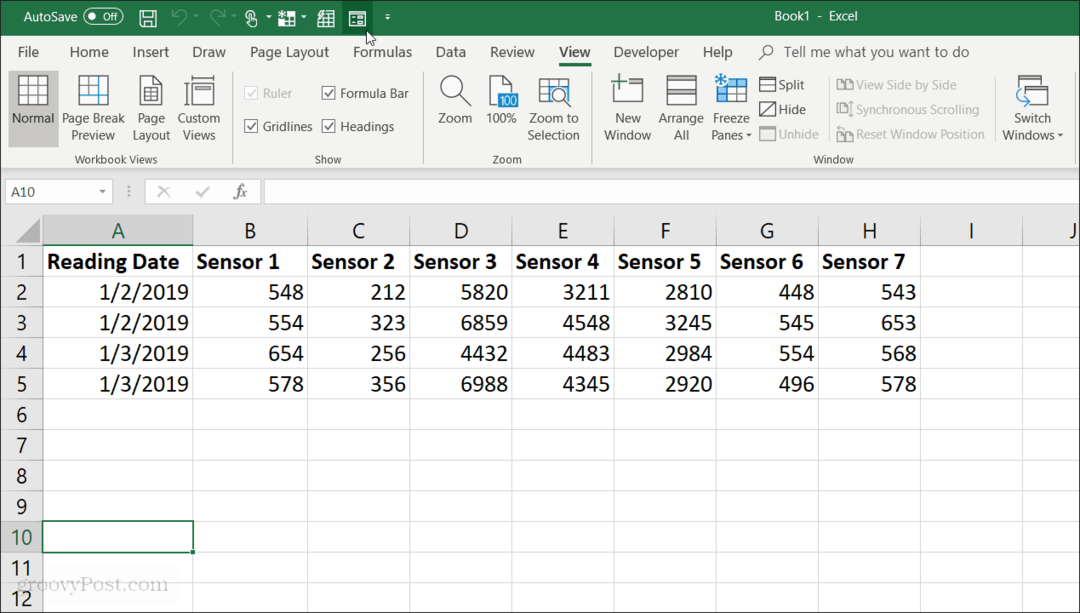 Как создать форму ввода данных в Excel