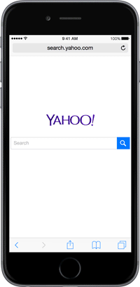 Поиск Yahoo 1