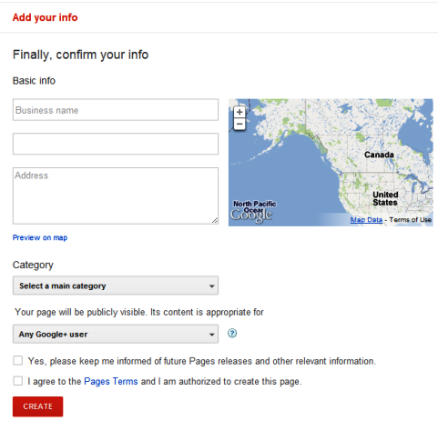 Страницы Google+ - местные компании и места