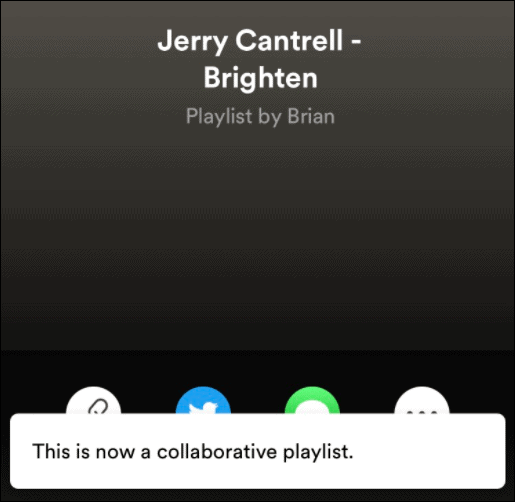 добавить друзей на Spotify Collaborative