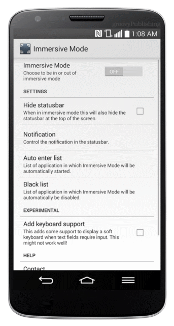 приложение режима погружения google play android nexus на экране на экране кнопки клавиши клавиши навигации навигационные клавиши навигационные кнопки скрыть игру android mobile kitkat kit kat app