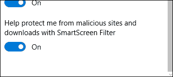 выключить SmartScreen 2