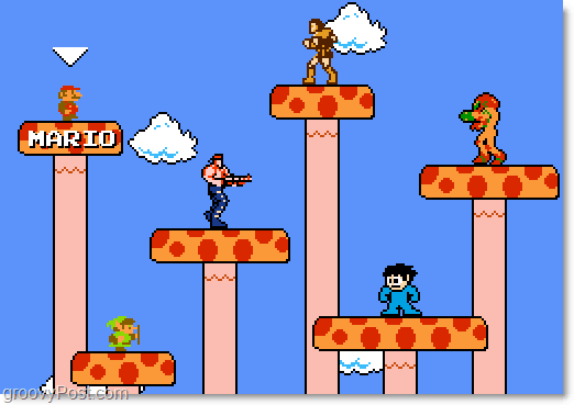 Играть Super Mario NES Crossover в вашем браузере [groovyFriday]