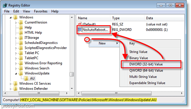 Остановить Windows 7 от автоматического перезапуска после установки обновлений [How-To]