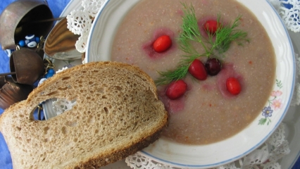 Как приготовить клюквенную тархану из лайма? Рецепт вкусного супа из клюквенного тархана
