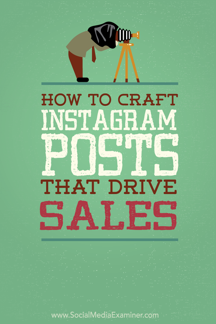 Как создавать посты в Instagram, которые стимулируют продажи: эксперт в социальных сетях