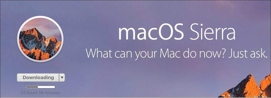 Как загрузить и установить MacOS Sierra