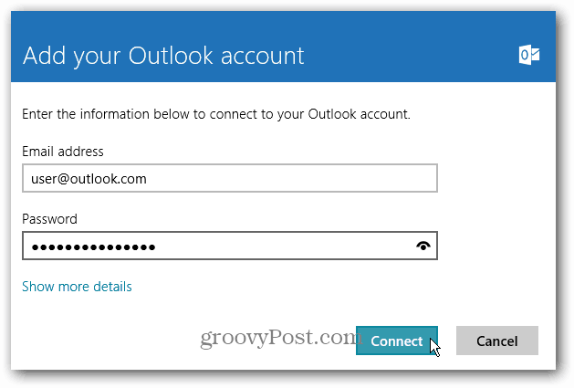 Как использовать электронную почту POP с Windows 8 Mail с помощью Outlook.com