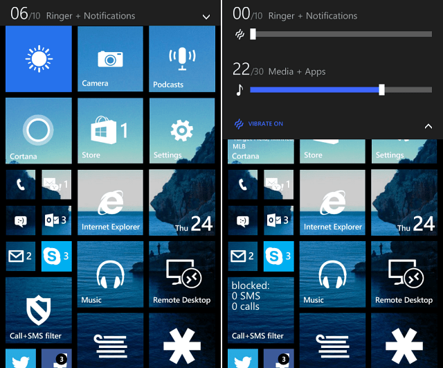 Совет для Windows Phone 8.1: быстрое отключение звонков и будильников