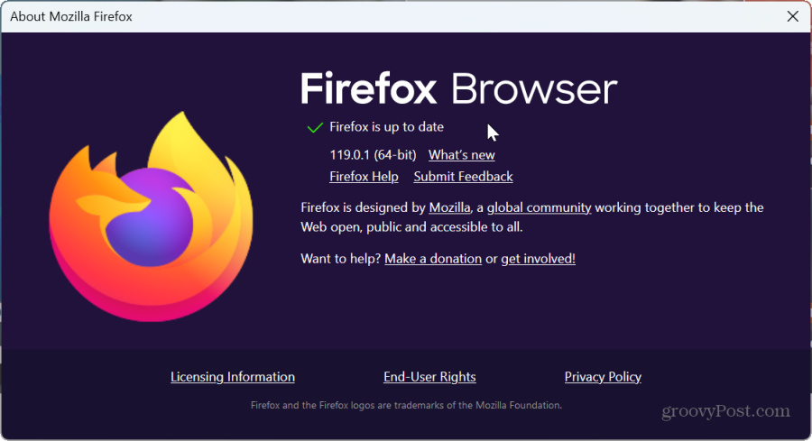 о браузере Mozilla Firefox