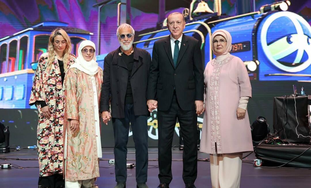 Эмине Эрдоган поделилась с концерта Юсуфа Ислама!