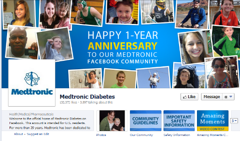 страница medtronic на facebook