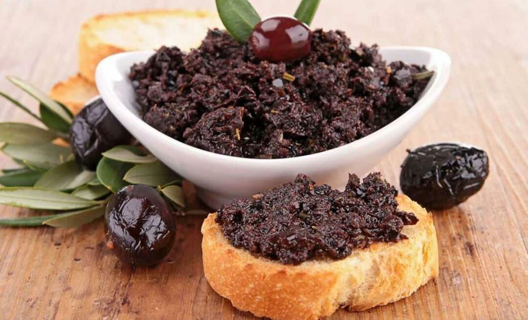 Как сделать оливковую пасту? Рецепт домашней оливковой пасты