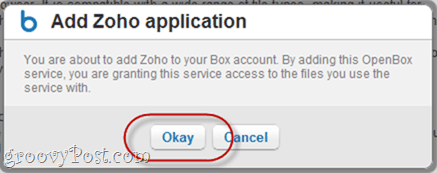 Синхронизация Zoho и Box.net