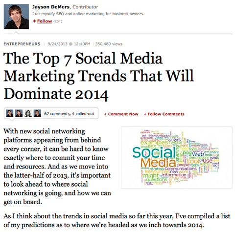 7 главных тенденций маркетинга в социальных сетях