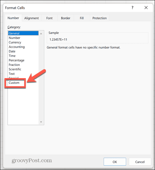 пользовательский формат excel