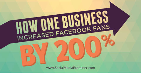 увеличение количества поклонников facebook на 200%