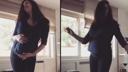 7-месячная беременная Азра Акын танцевала вот так