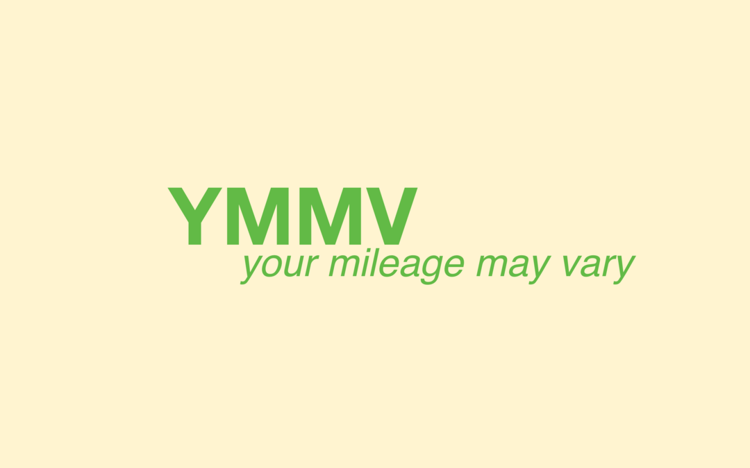 Что означает «YMMV» и как его использовать?