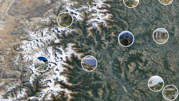 Google предлагает пользователям изучить глобальную карту краудсорсинговых фотографий в Google Планета Земля как на компьютере, так и на мобильном устройстве.