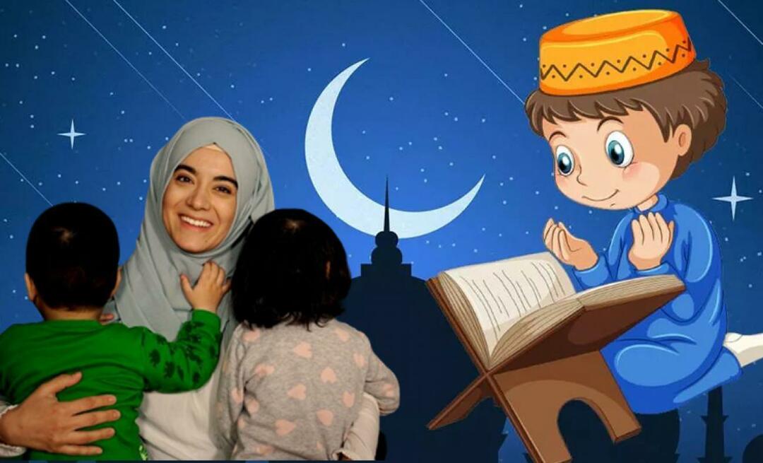 Как передать детям любовь к Рамадану? 3 совета, как передать детям любовь к Рамадану...