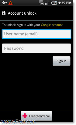 разблокировать аккаунт с помощью Google, когда вы забудете пароль
