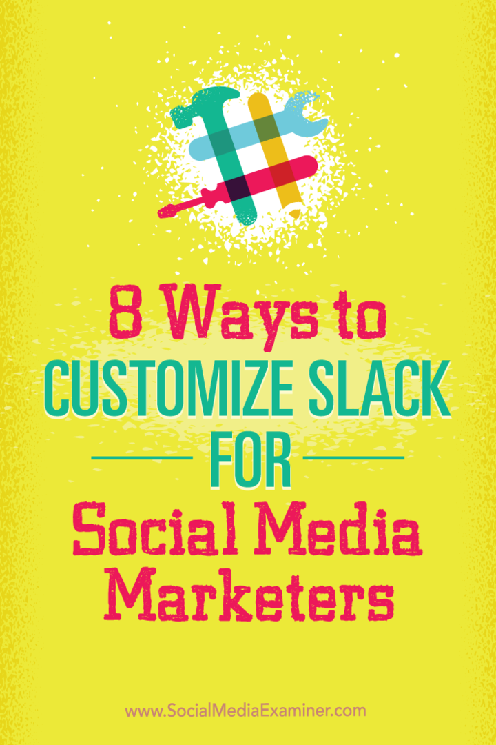 8 способов настроить Slack для маркетологов в социальных сетях: специалист по социальным сетям
