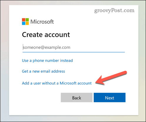 Добавить локальную учетную запись пользователя в Windows 11