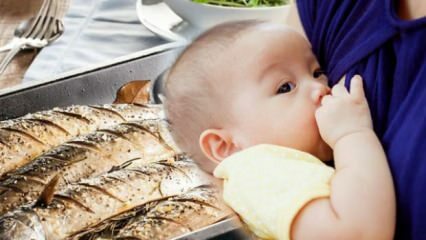 Можно ли есть рыбу во время кормления грудью?