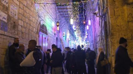 Улицы Иерусалима великолепны в Рамадан