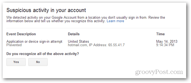 Gmail подозрительная активность в вашем аккаунте