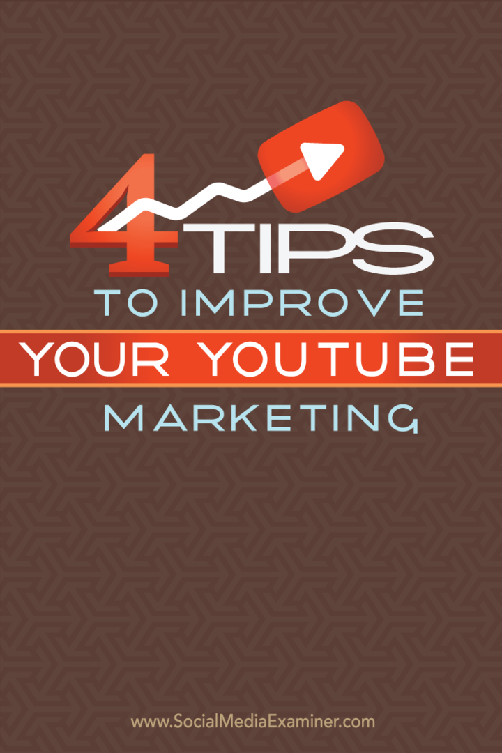 4 совета по улучшению вашего маркетинга на YouTube: специалист по социальным медиа
