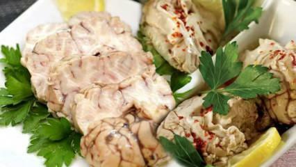 Как приготовить салат из мозгов? Рецепт салата «Холодные мозги»! Мозговой салат МастерШеф