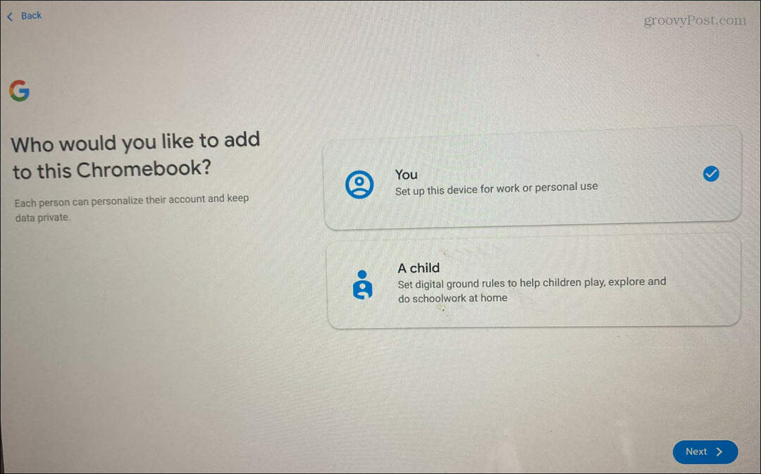 Как добавить пользователя на Chromebook