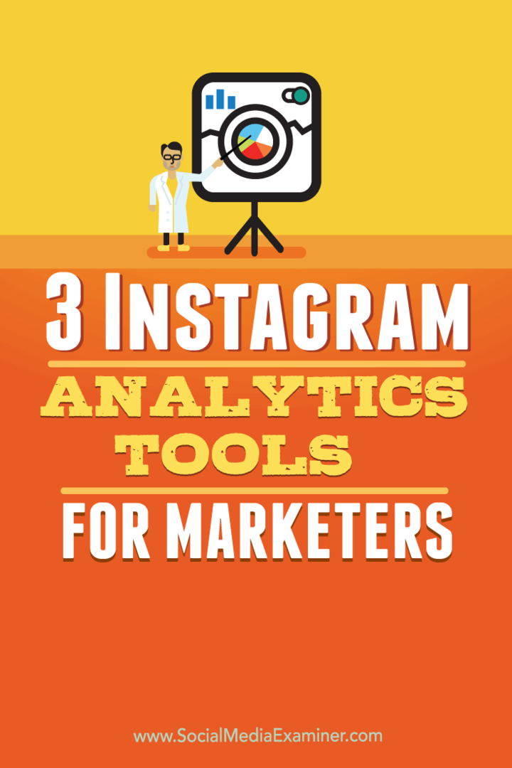 3 инструмента Instagram Analytics для маркетологов: специалист по социальным медиа