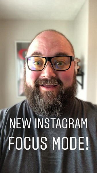 Instagram запускает Focus, функцию портретного режима, которая размывает фон, сохраняя четкость вашего лица для создания стилизованного профессионального образа.
