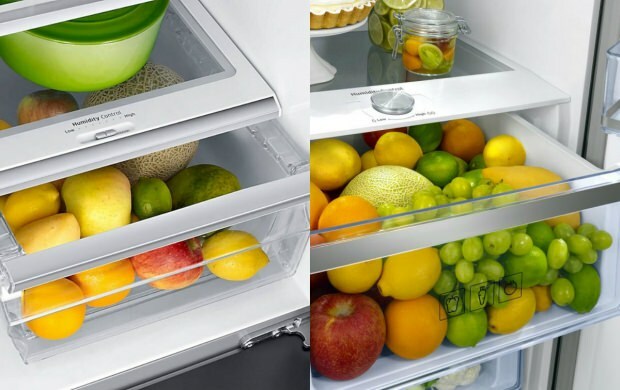 размеры встроенного холодильника