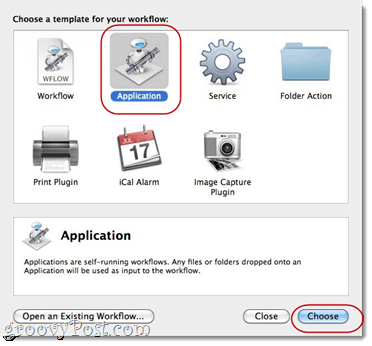 Объедините PDF-файлы, используя Automator с Mac OS X