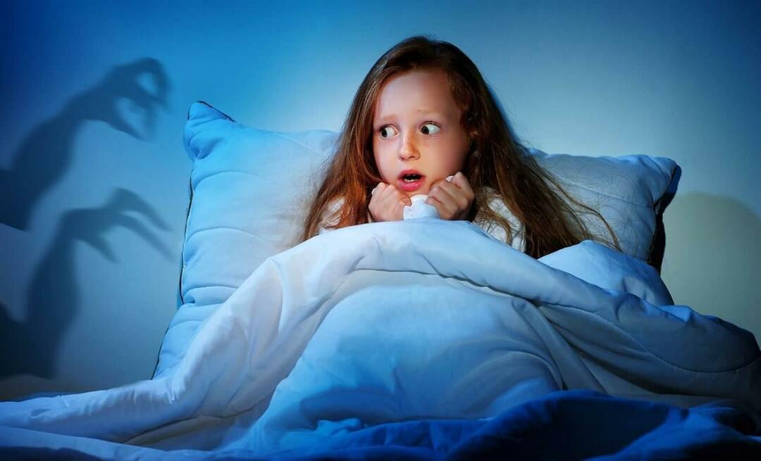 Как следует относиться к детям, страдающим ночными страхами? Каковы причины ночного страха?